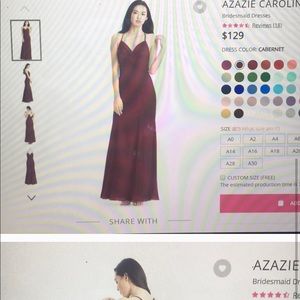 Azazie Caroline Bridesmaid Dress